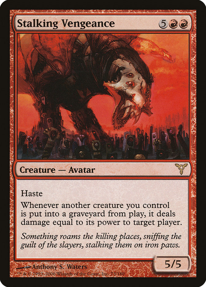 Stalking Vengeance - Foil