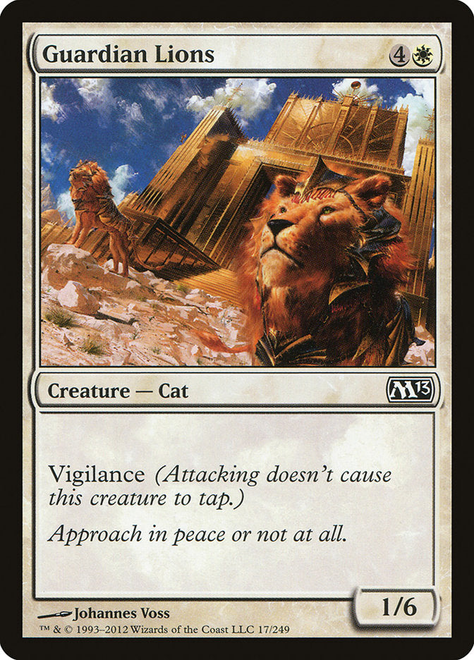 Guardian Lions - Foil