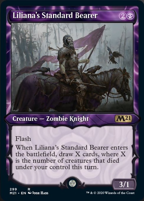 Liliana's Standard Bearer - Foil