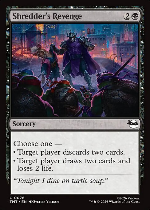 Shredder's Revenge - Foil