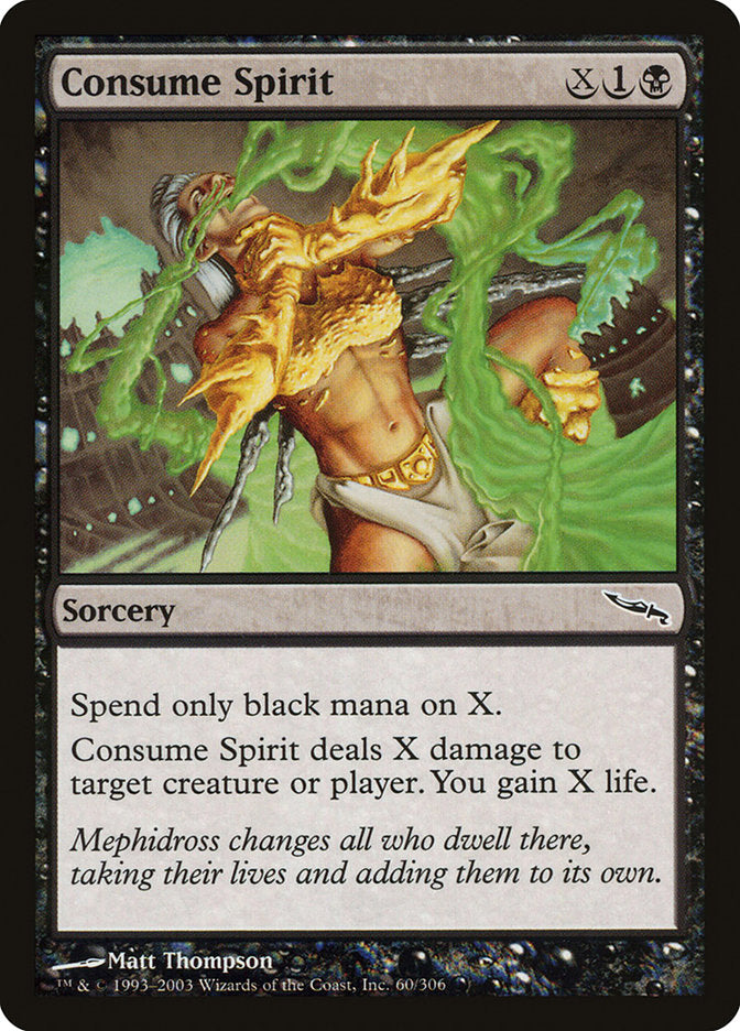 Consume Spirit - Foil