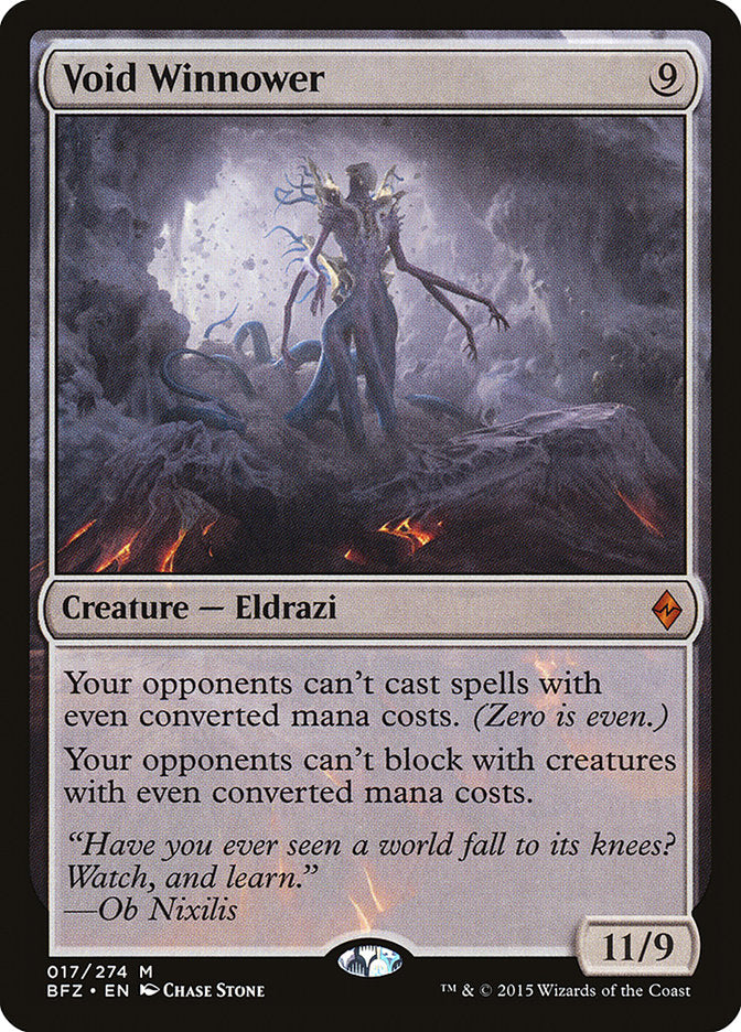 Void Winnower - Foil