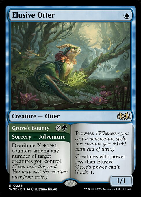 Elusive Otter - Foil