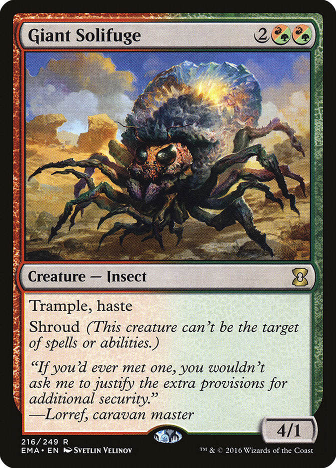 Giant Solifuge - Foil