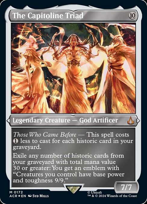 The Capitoline Triad - Foil-Etched