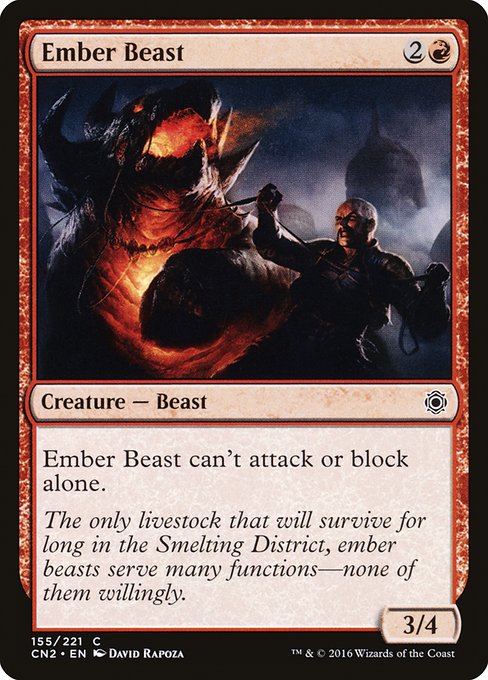 Ember Beast - Foil