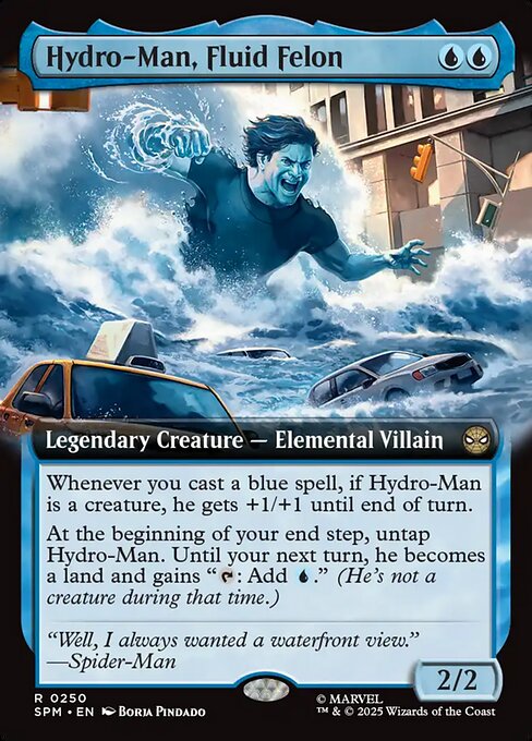 Hydro-Man, Fluid Felon - Foil
