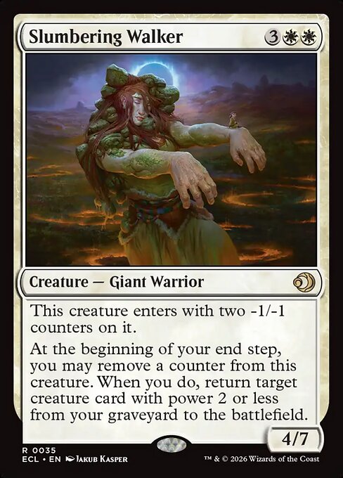 Slumbering Walker - Foil