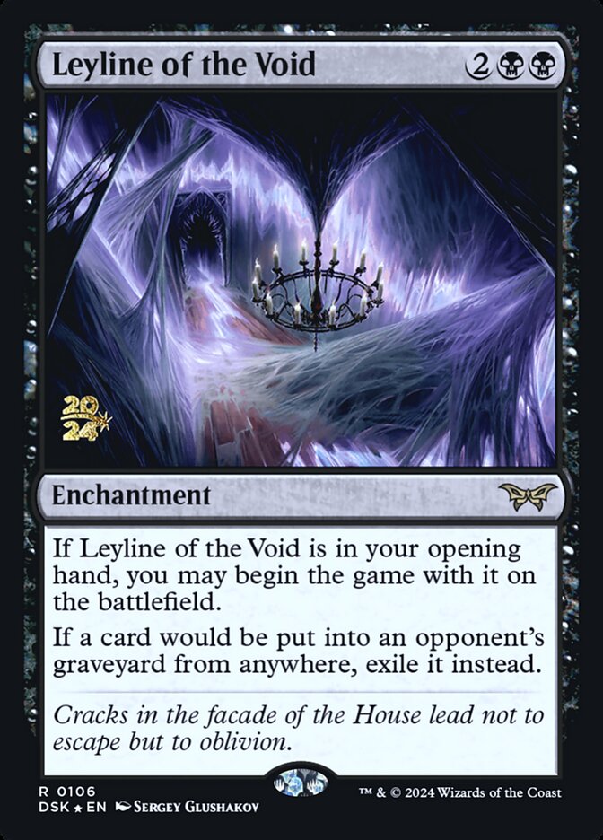 Leyline of the Void - Foil - Prerelease Promo