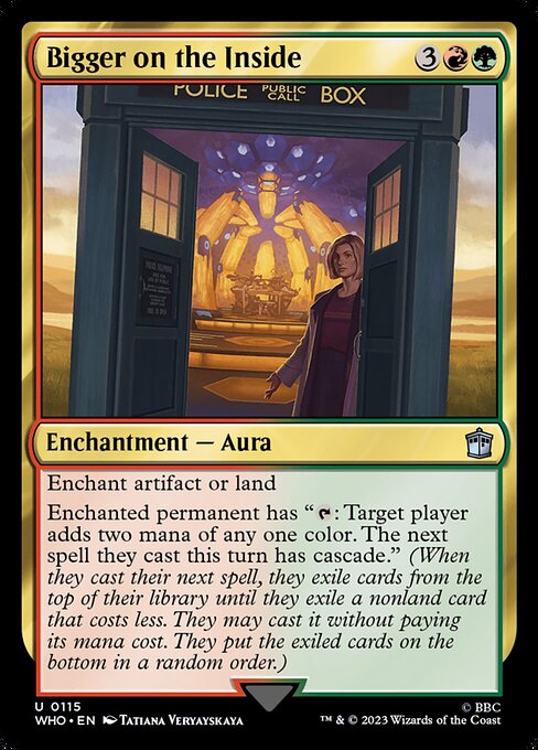 Bigger on the Inside - Foil