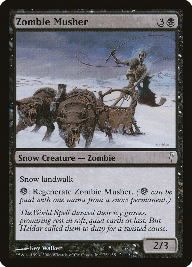 Zombie Musher - Foil