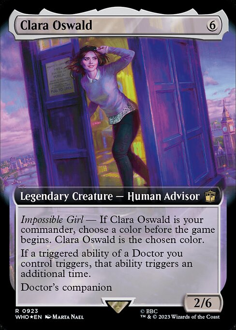 Clara Oswald - Surge Foil
