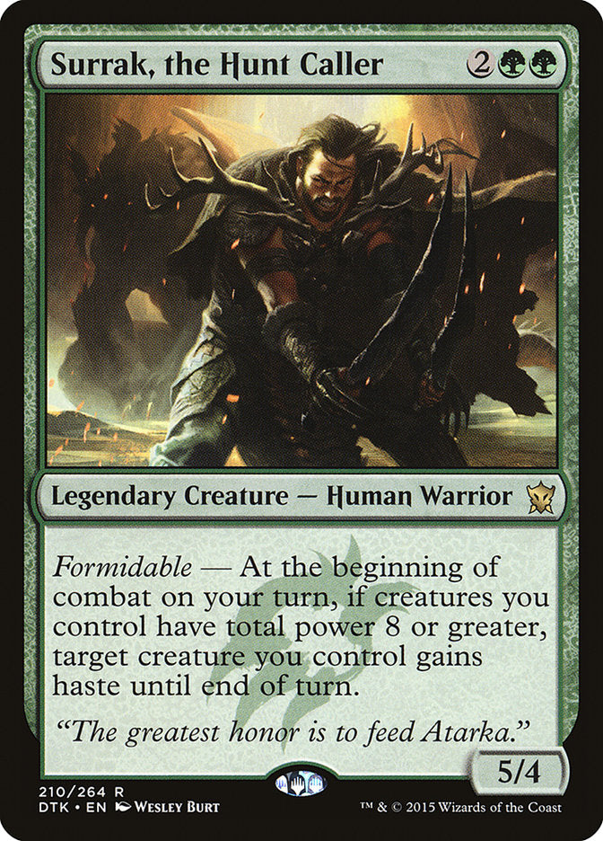 Surrak, the Hunt Caller - Foil
