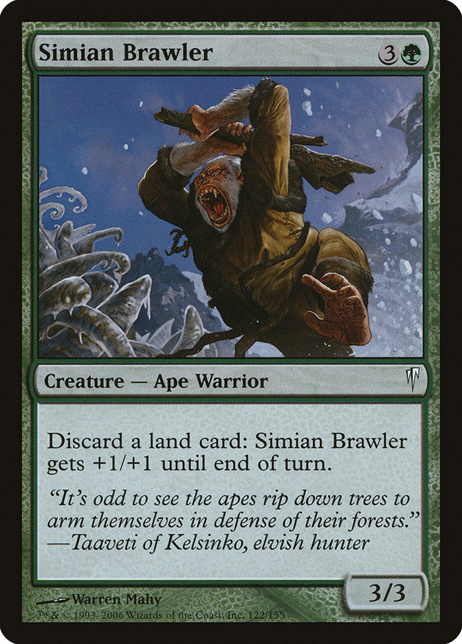 Simian Brawler - Foil