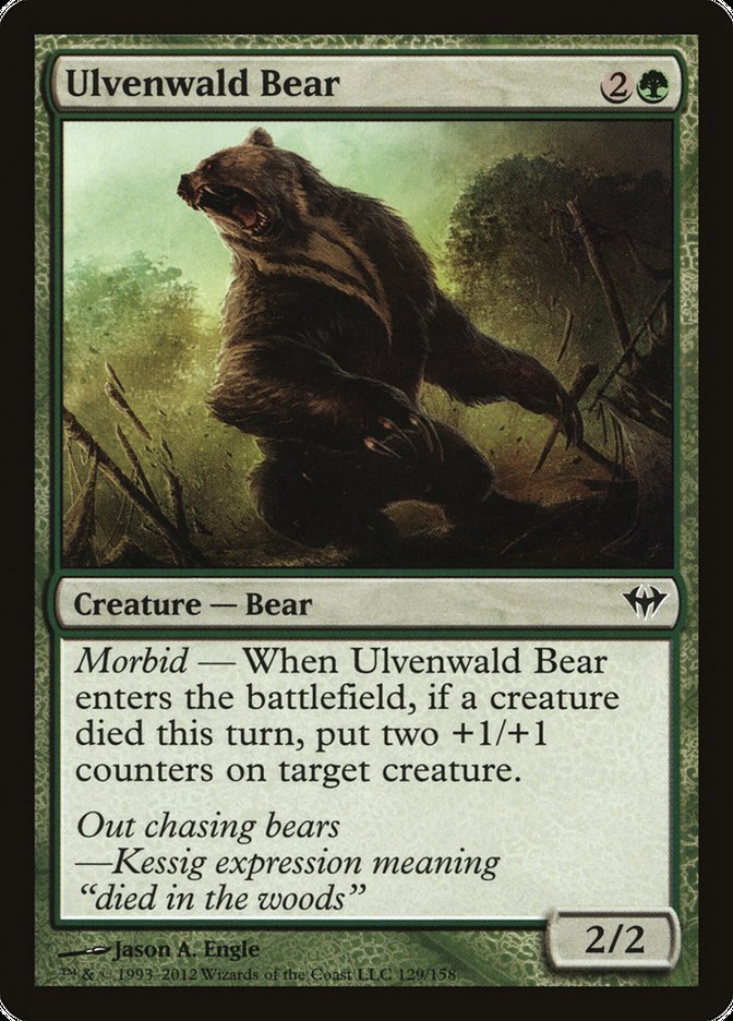 Ulvenwald Bear - Foil
