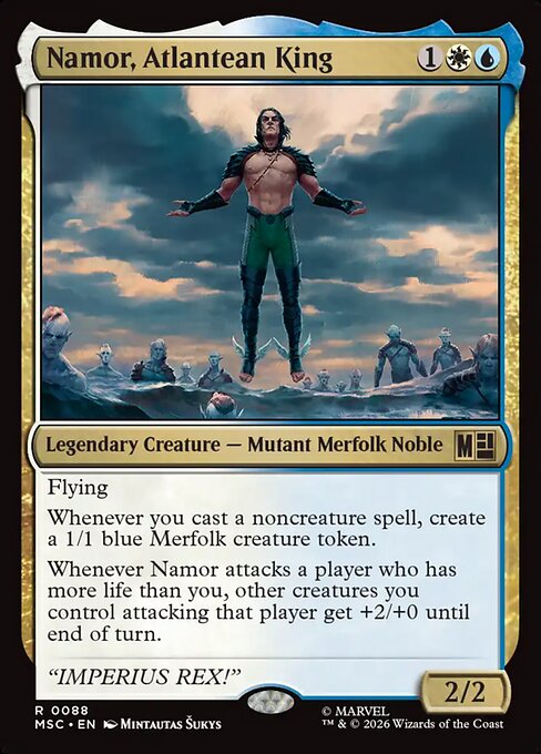 Namor, Atlantean King - Surge Foil