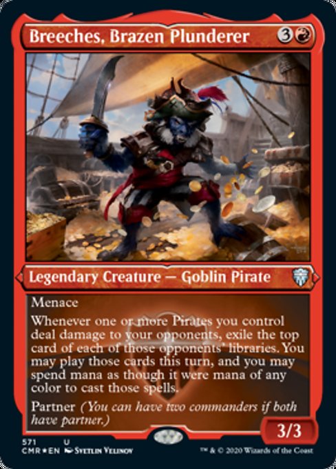 Breeches, Brazen Plunderer - Foil-Etched