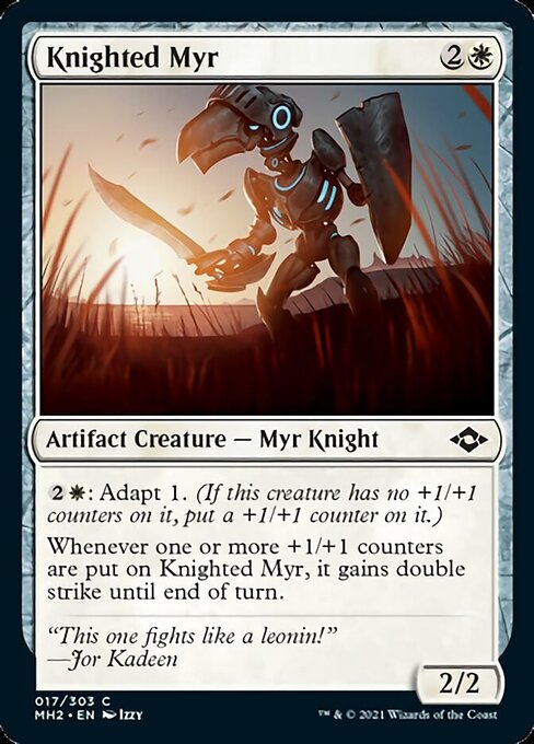 Knighted Myr - Foil