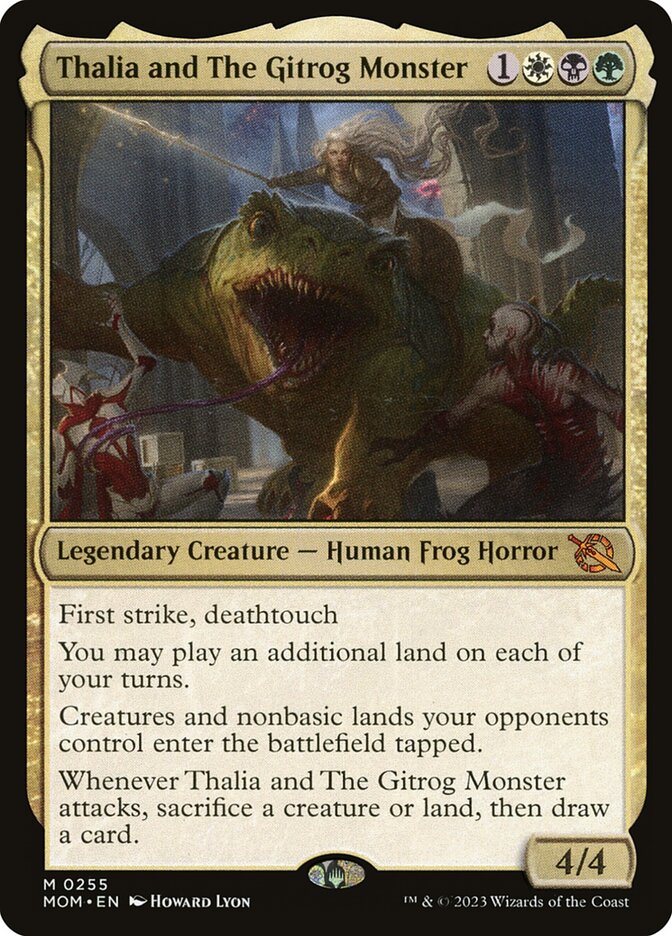 Thalia and The Gitrog Monster - Foil