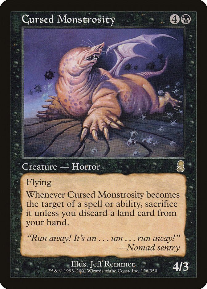 Cursed Monstrosity - Foil