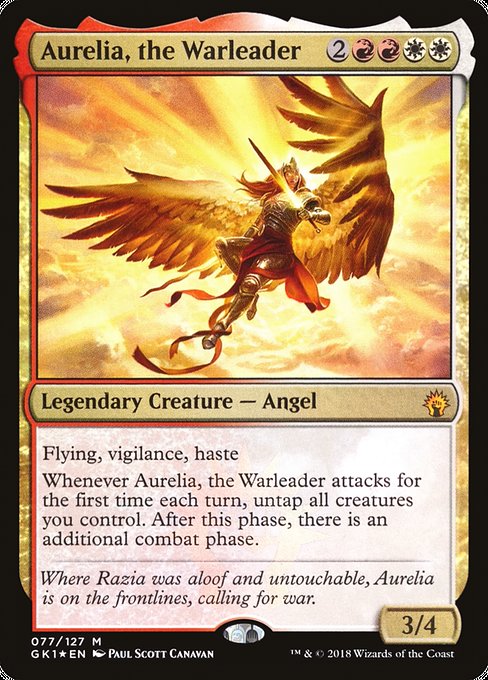 Aurelia, the Warleader - Foil