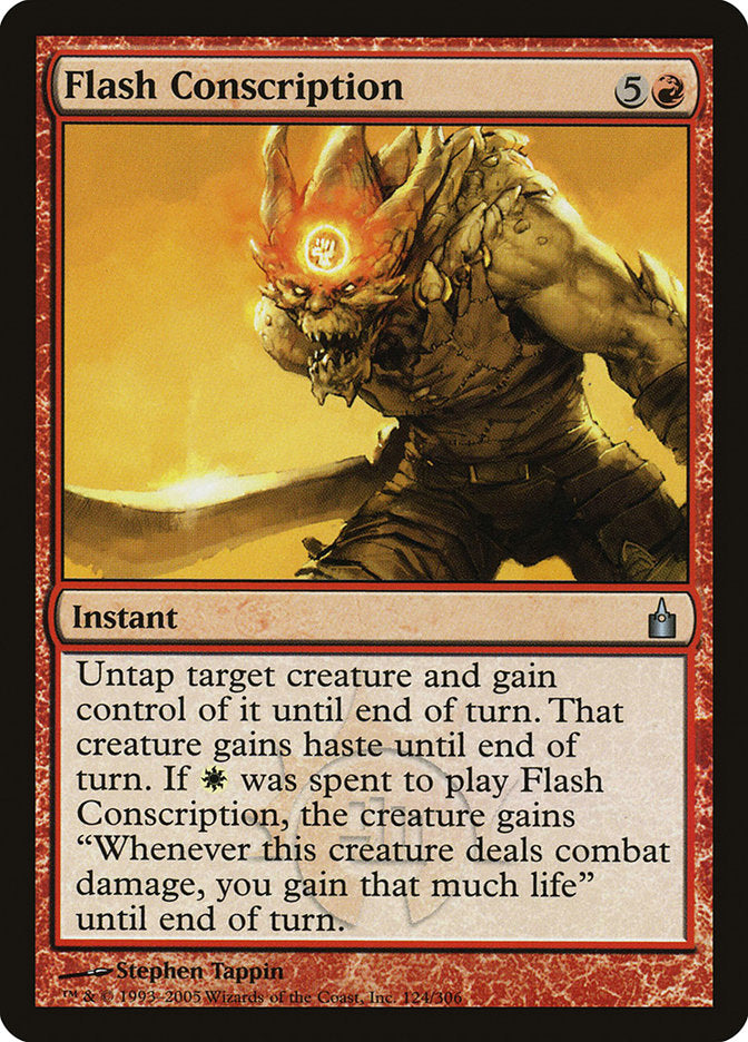 Flash Conscription - Foil