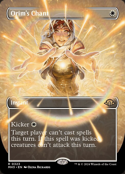 Orim's Chant - Foil