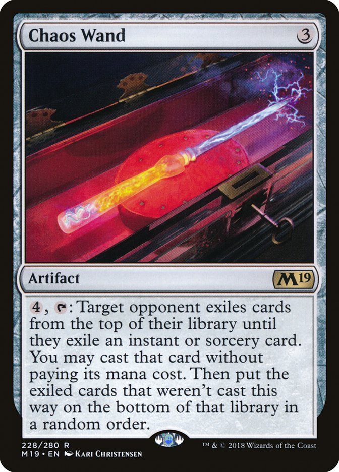Chaos Wand - Foil