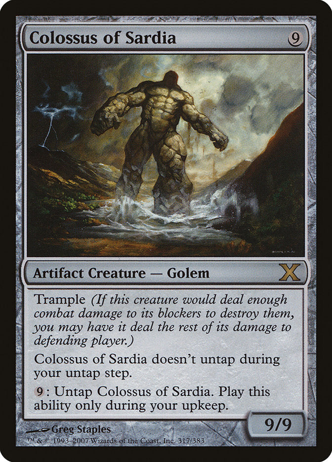 Colossus of Sardia - Foil
