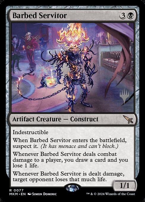 Barbed Servitor - Promo Pack