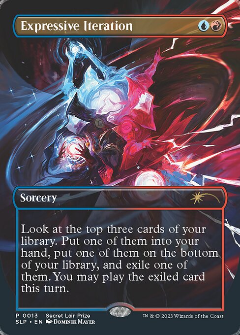 Expressive Iteration - Foil - Secret Lair Prize