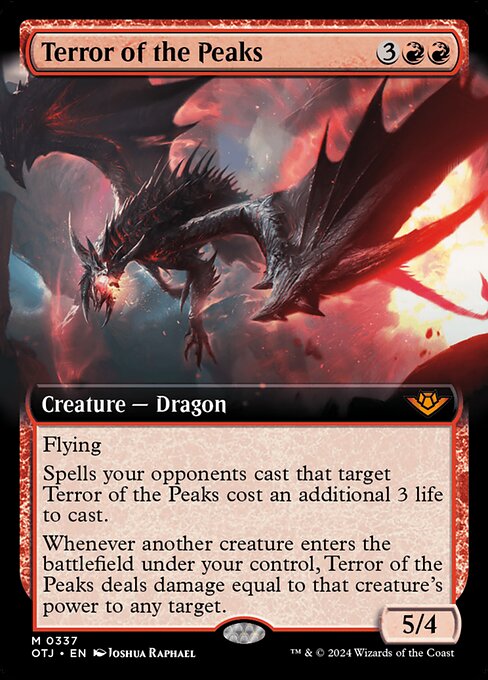 Terror of the Peaks - Foil