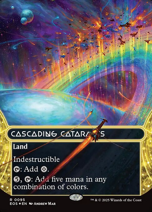Cascading Cataracts - Galaxy Foil