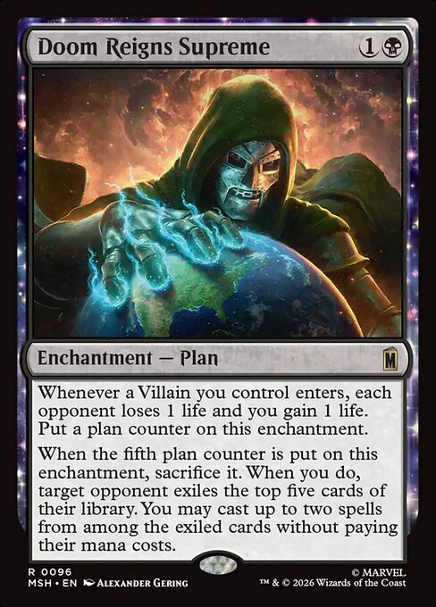 Doom Reigns Supreme - Foil