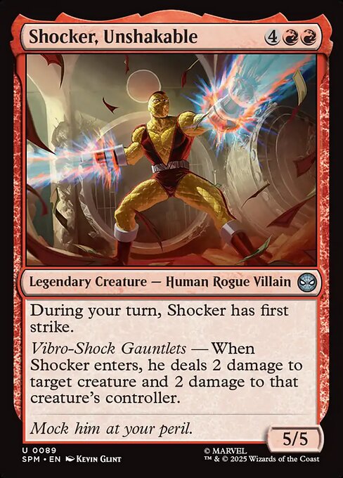 Shocker, Unshakable - Foil