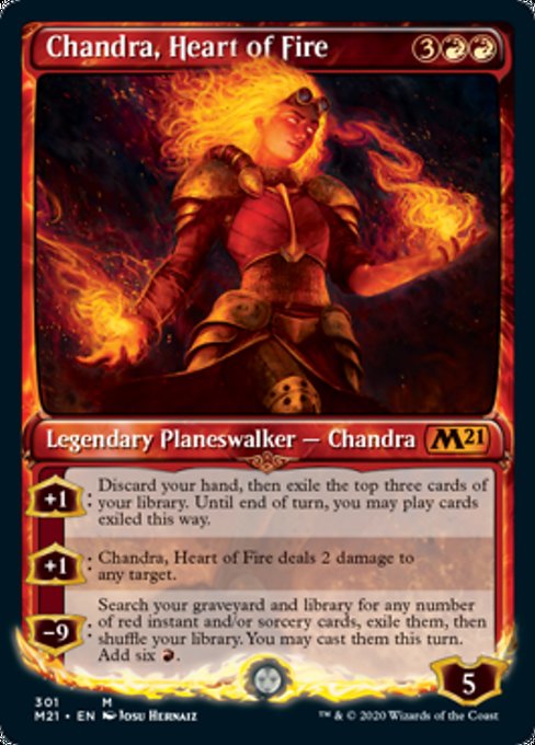 Chandra, Heart of Fire - Foil