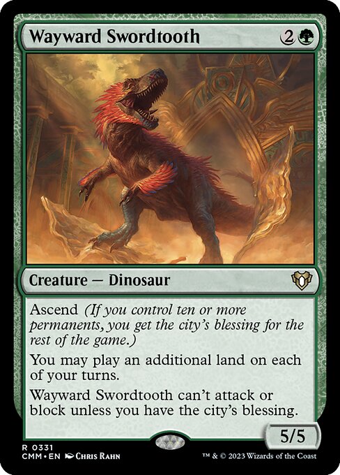 Wayward Swordtooth - Foil