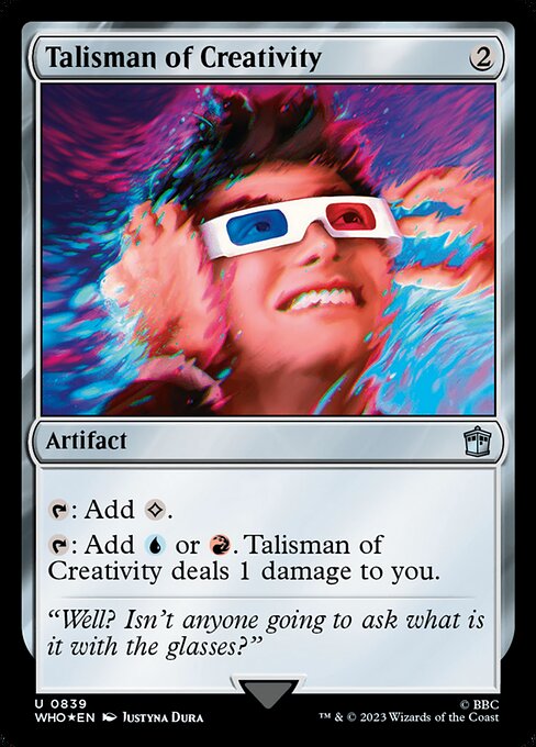 Talisman of Creativity - Surge Foil