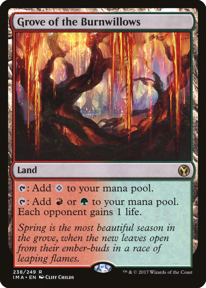 Grove of the Burnwillows - Foil