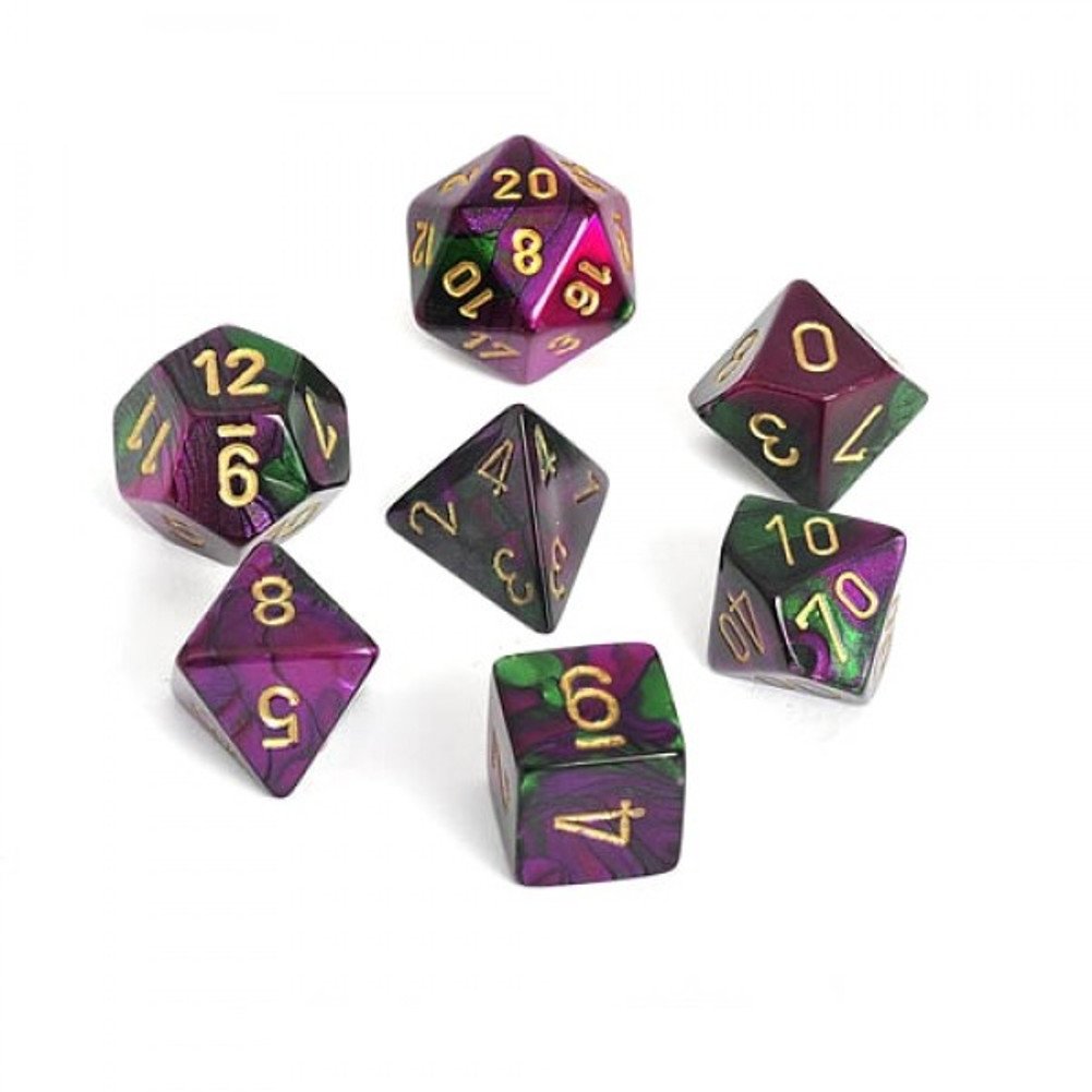 CHX 26434 Gemini Green-Purple w/Gold