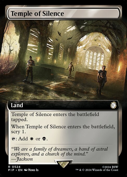 Temple of Silence - Foil