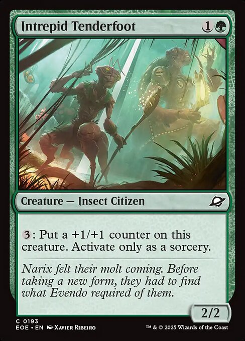 Intrepid Tenderfoot - Foil
