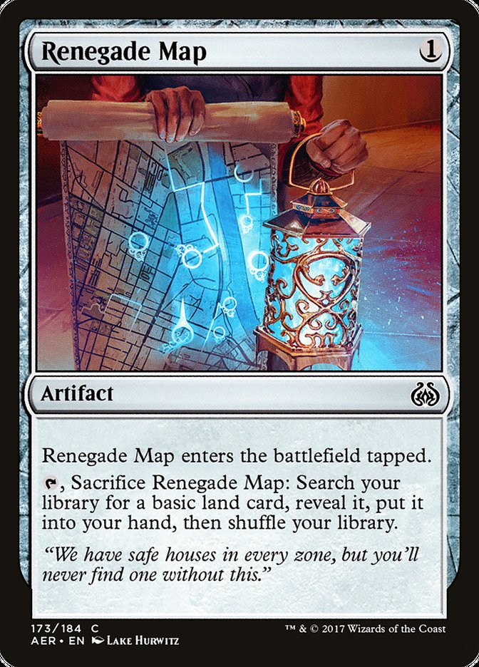 Renegade Map - Foil