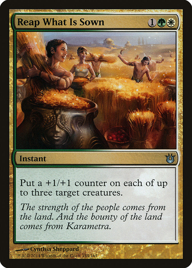 Reap What Is Sown - Foil