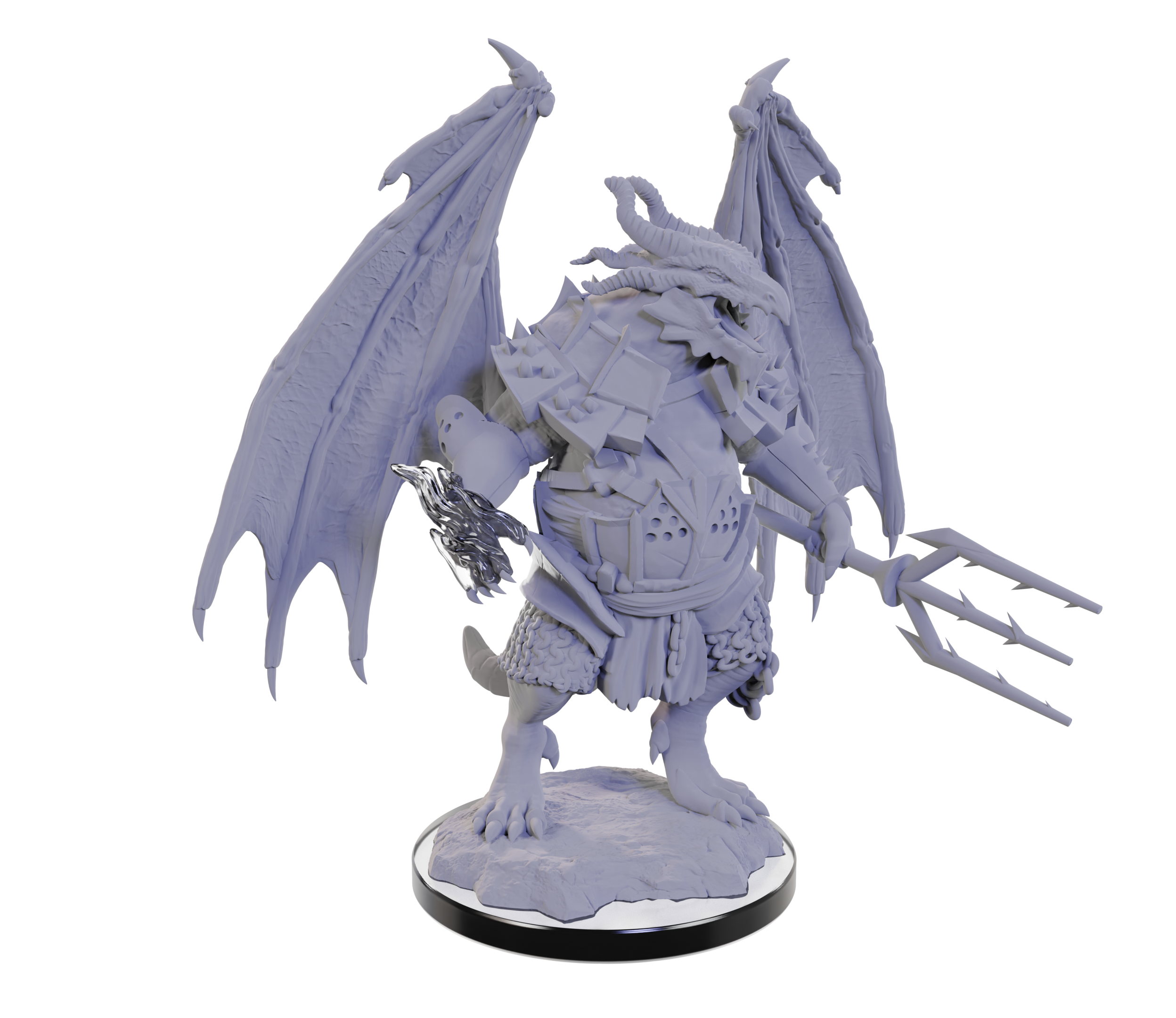 D&D Unpainted Minis - Draconian Foot Soldier and Mage