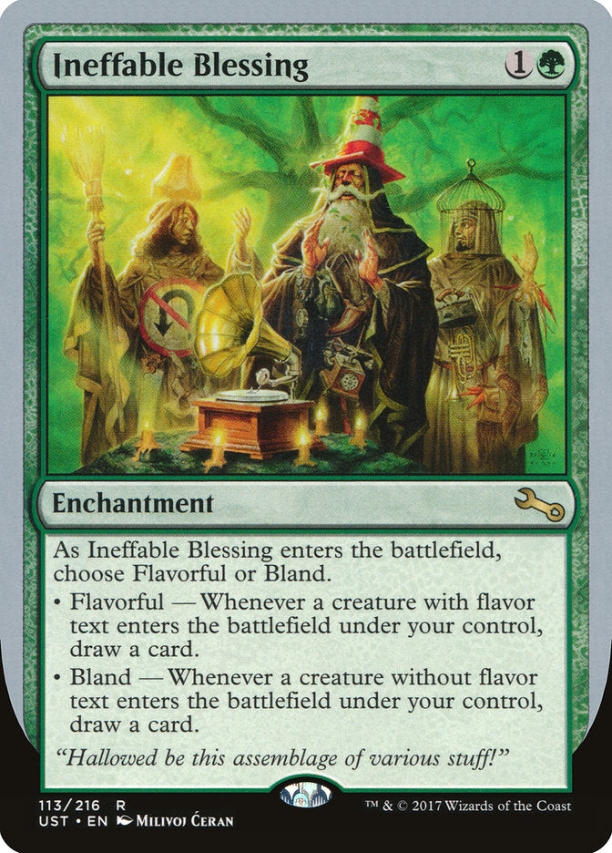 Ineffable Blessing (A - Flavorful) - Foil