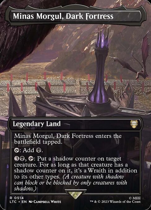 Minas Morgul, Dark Fortress - Foil