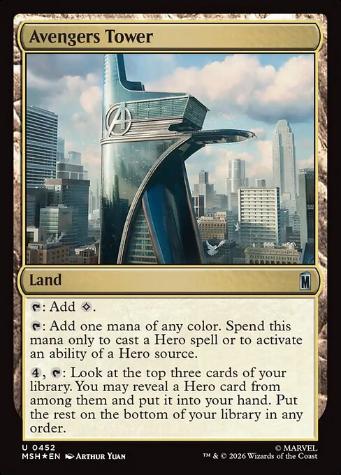 Avengers Tower - Surge Foil