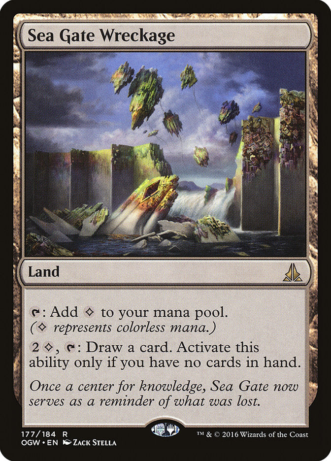 Sea Gate Wreckage - Foil