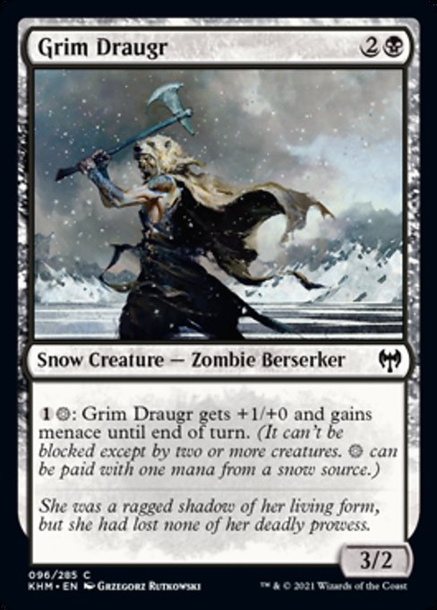 Grim Draugr - Foil